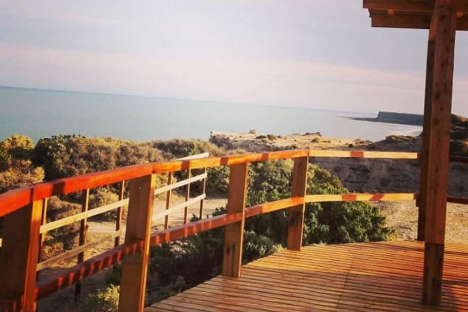 Avanza la construcción de miradores sobre el Camino de la Costa Ipross